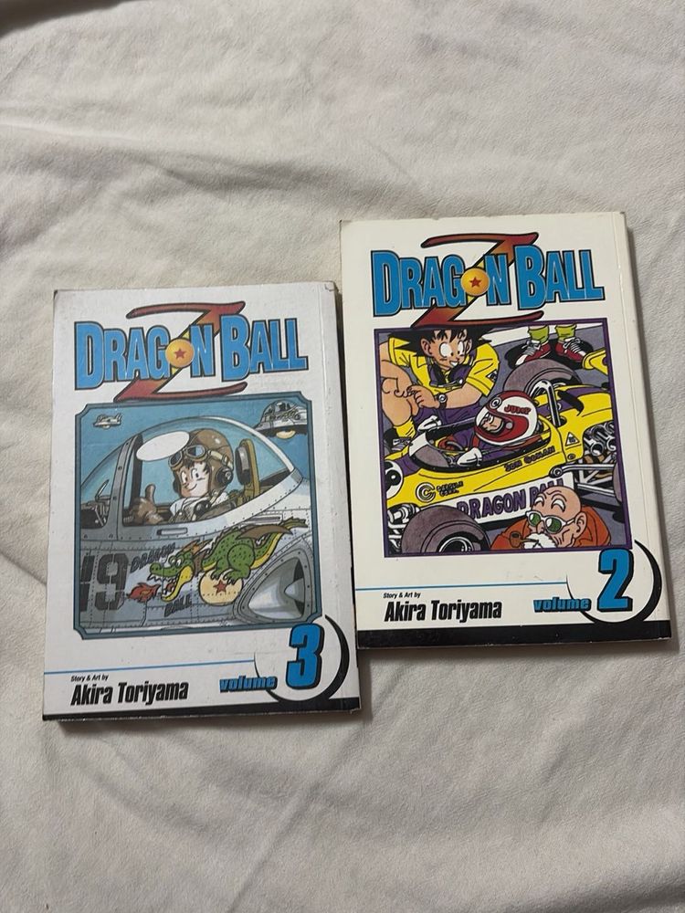 Dragon Ball Z Manga Volumes 2 &amp; 3