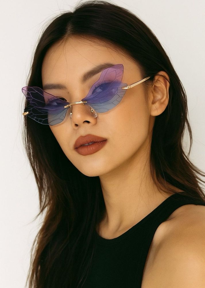Butterfly Wing Sunglasses