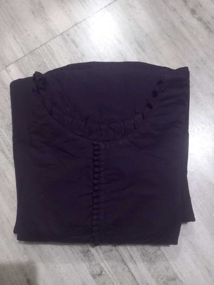 Elegant Dark Purple Kurta