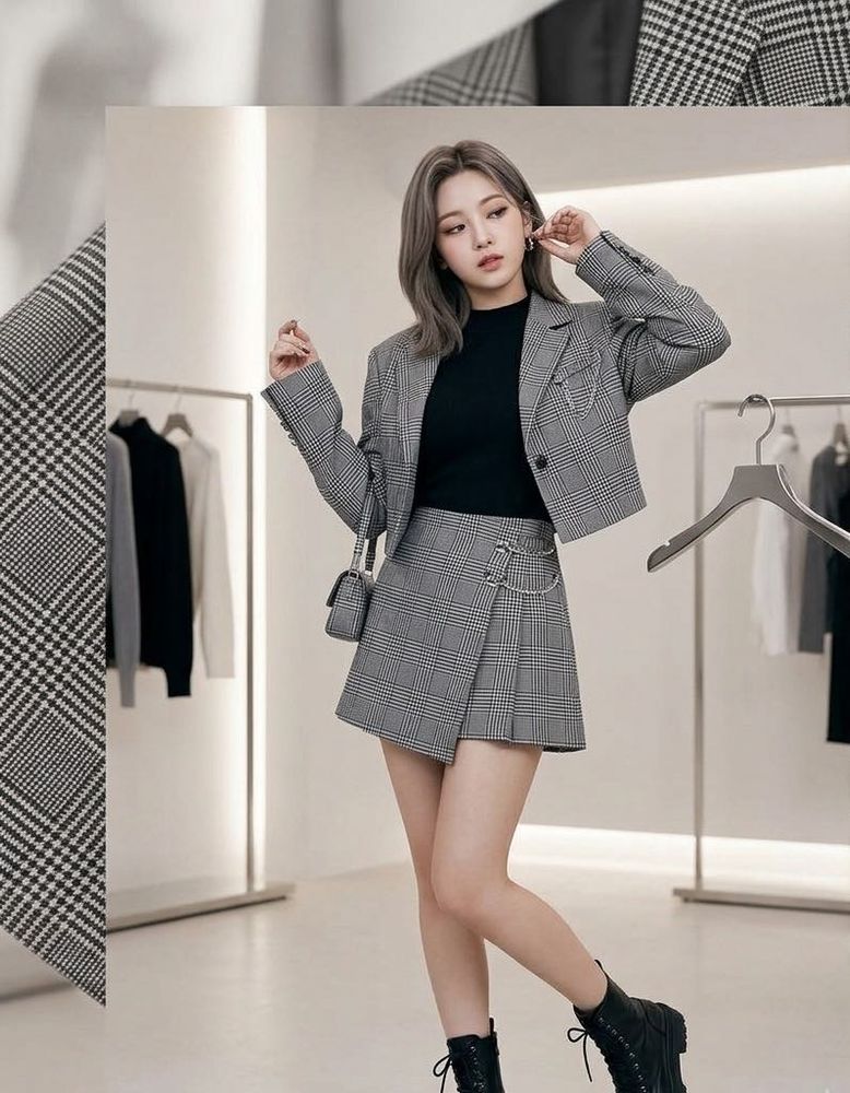 Plaid Skirt