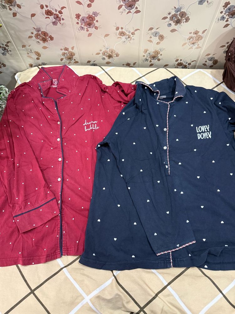 Comfortable Cotton shirt Set (2 pcs)😍