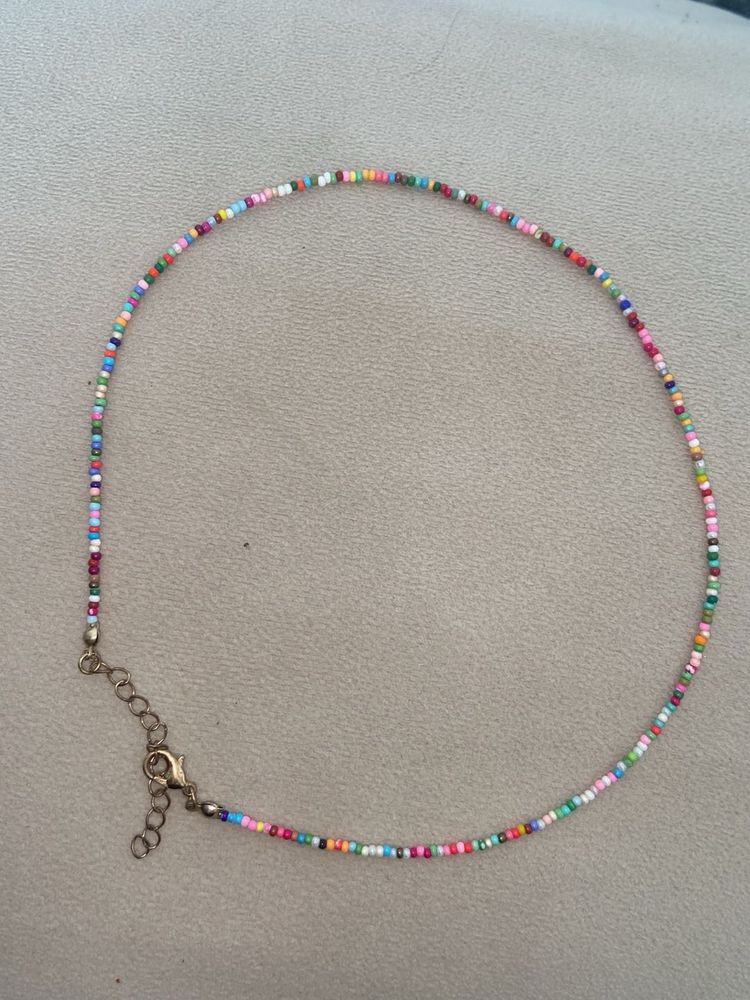 summer Colorful Beaded Choker Necklace