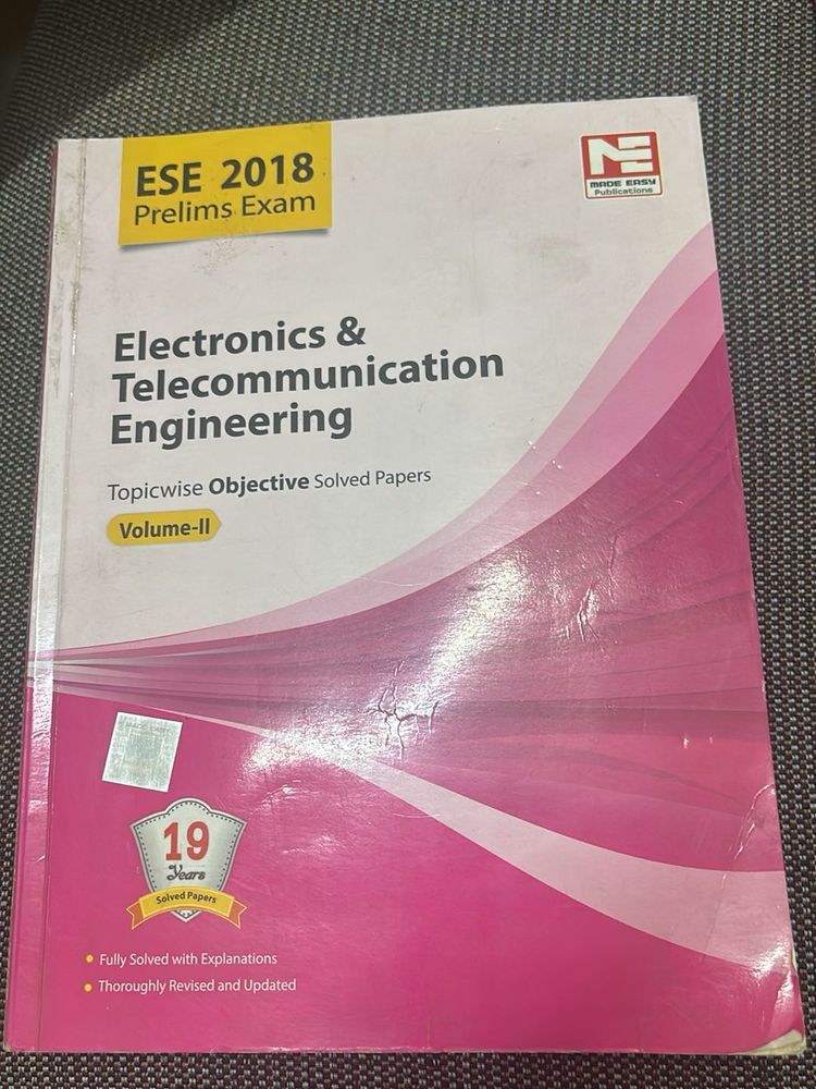 ESE 2018 Prelims Exam: Electronics &amp; Teleco