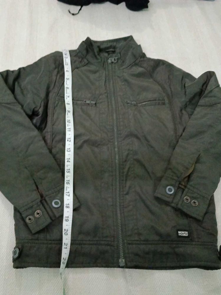 Monte Carlo Olive Green Jacket