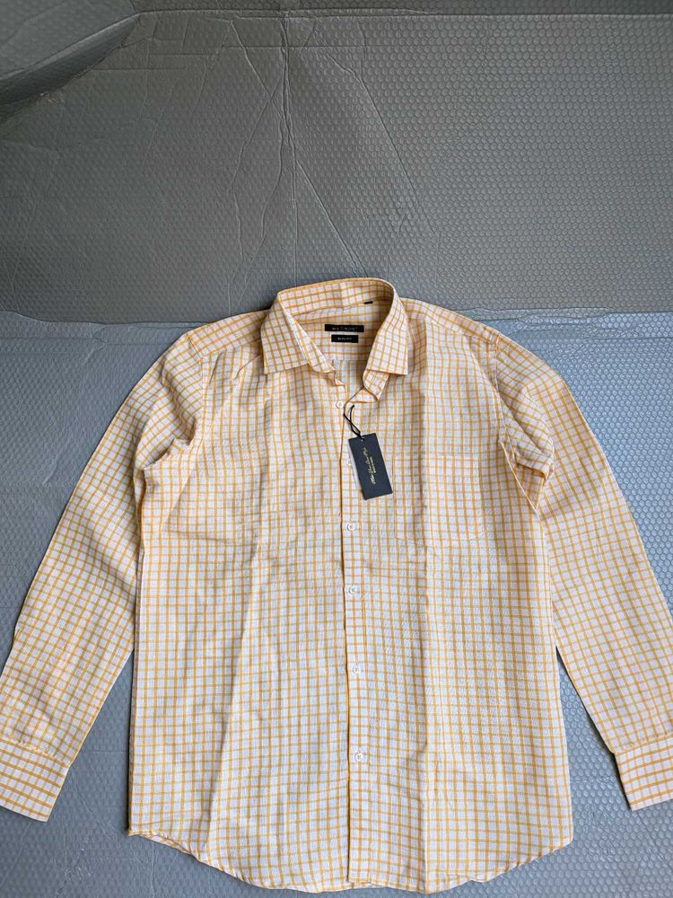 Men's Plaid Long Sleeve Shirt