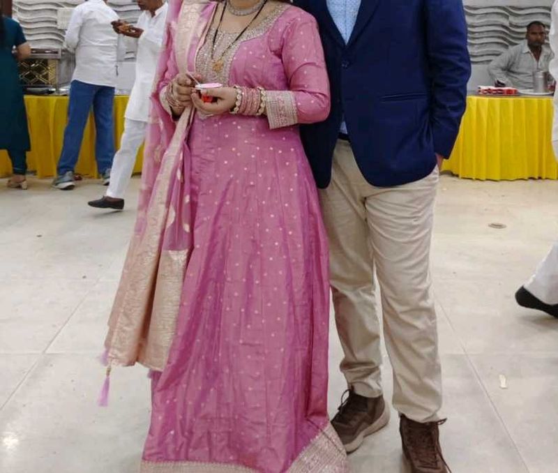 Elegant Pink Kurta Set with Dupatta