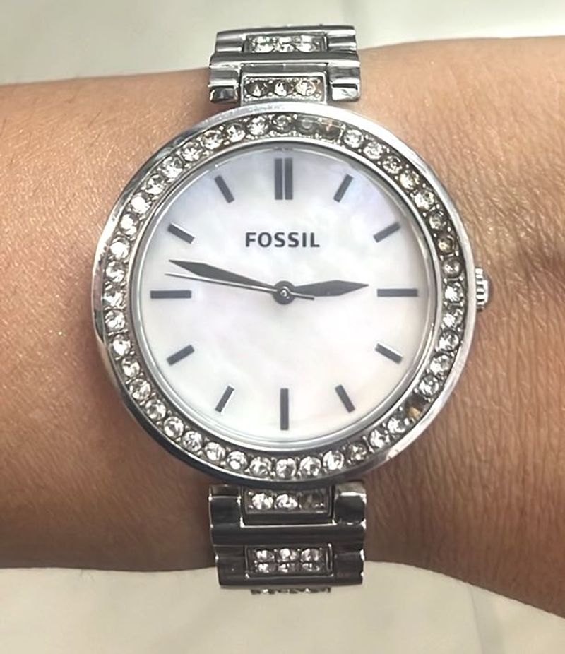Fossil Original Women's Watch - Silver &amp; Crystal
