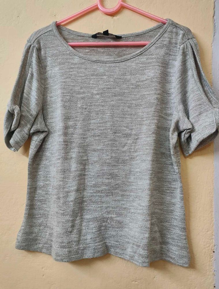 Latin Quarter Self Design Women Embellished Top