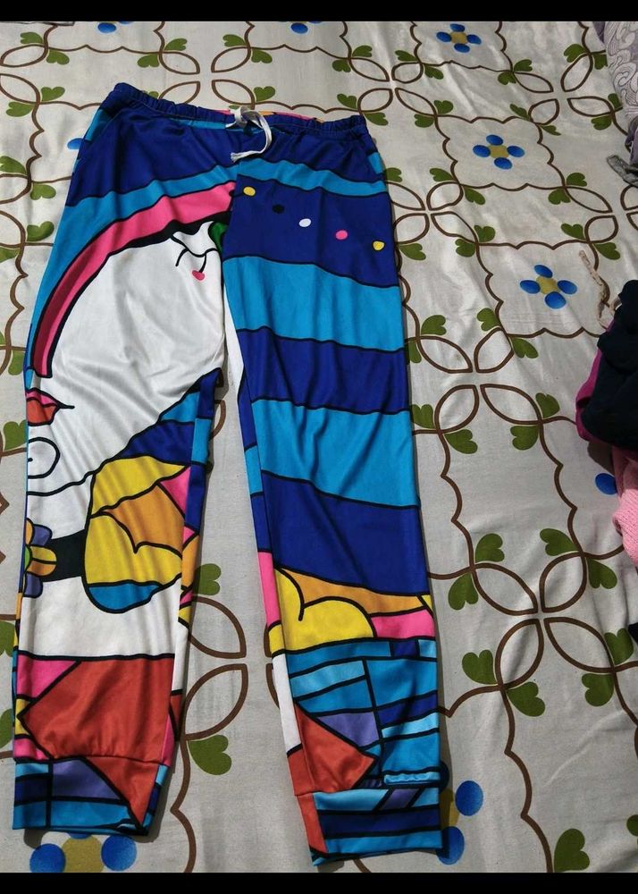 Cute Cartoon Print Lounge Pants