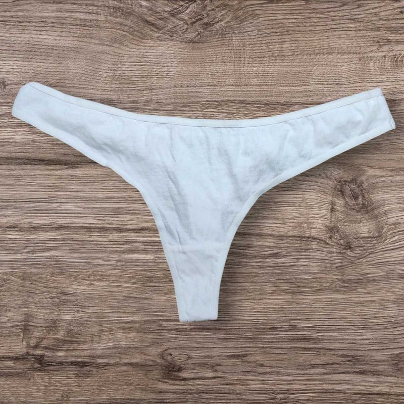 White Thong Panty