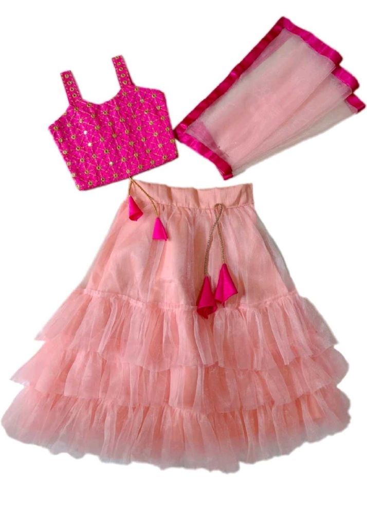 Girls Lehenga Choli Set