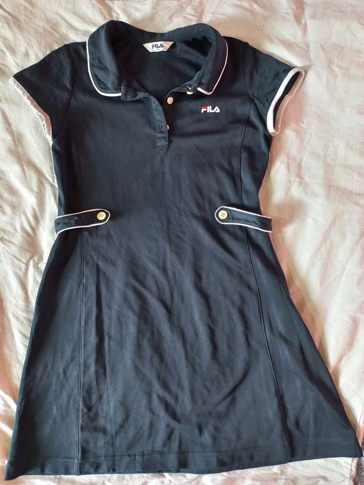 Cute Fila Black Dress