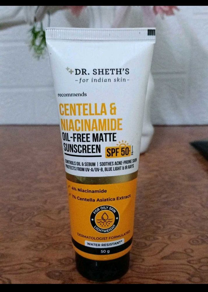 Dr. Sheth's Sunscreen SPF 50
