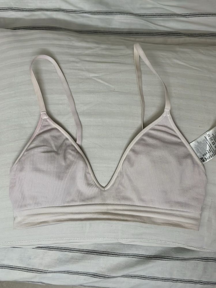 Comfortable Ribbed Bralette