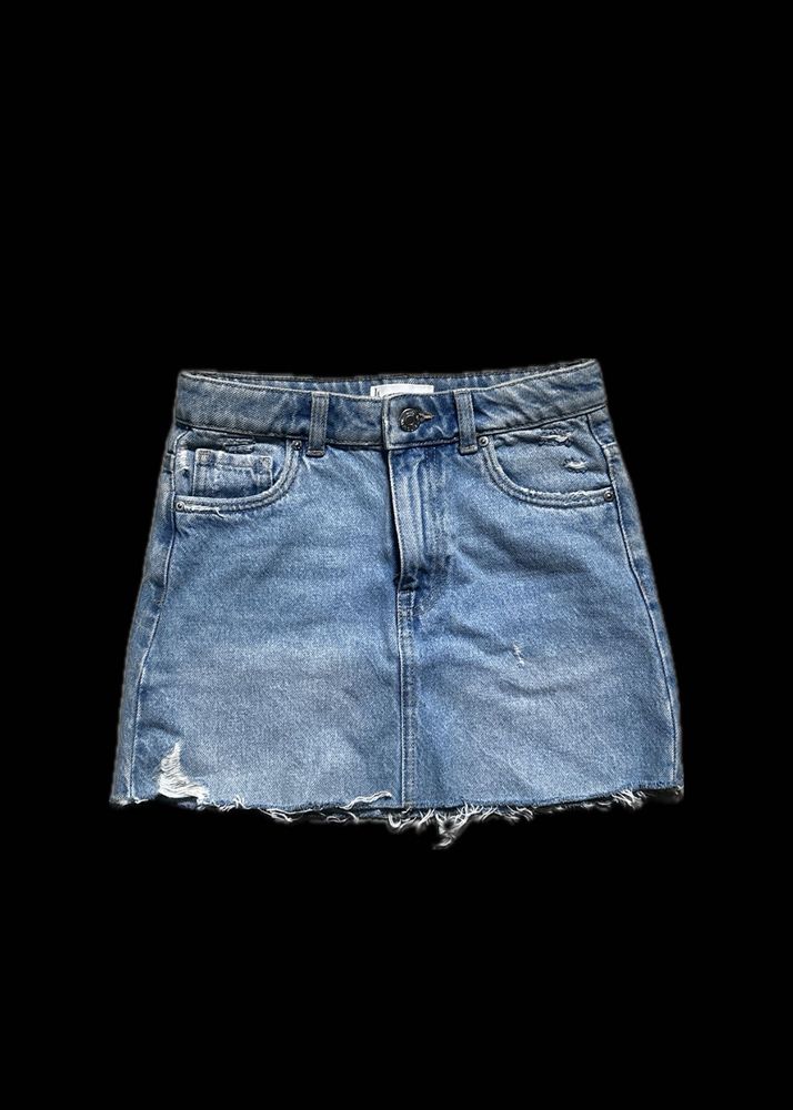y2k Blue Denim Mini Skirt