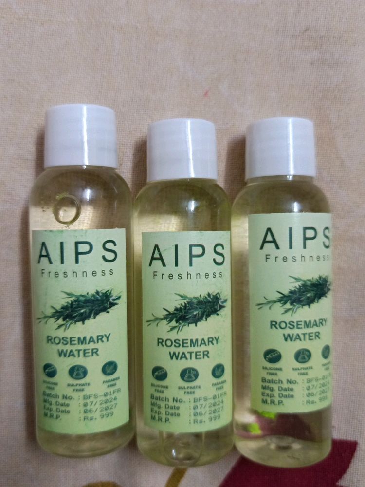 Rose Mary Water Pack Of 3