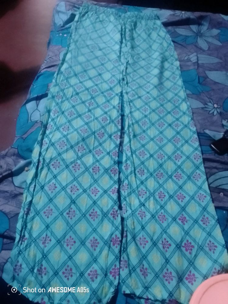 New Plazo Not Used