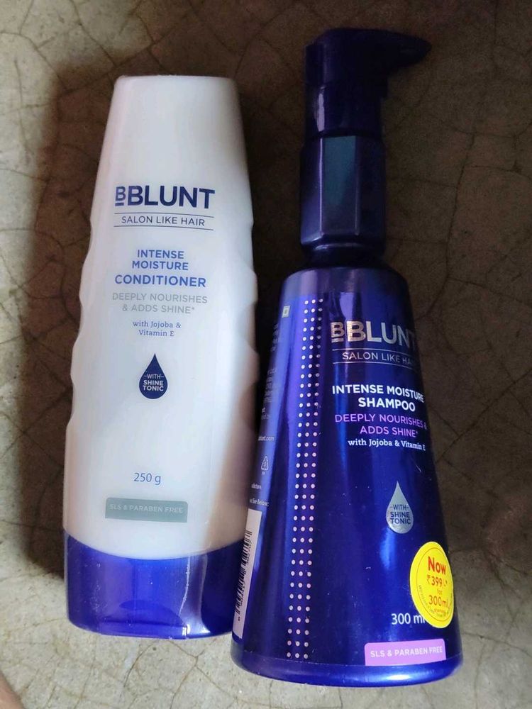 BBlunt Intense Moisture Shampoo &amp; Conditioner