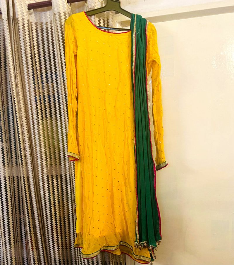 Festive Kurti &amp; Dupatta