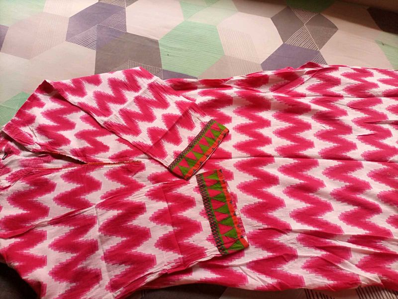 Festival special lovely red cotton kurti😍😍❤️❤️💖