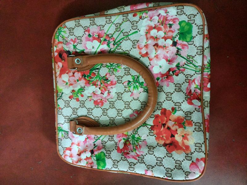 Floral Print Handbag