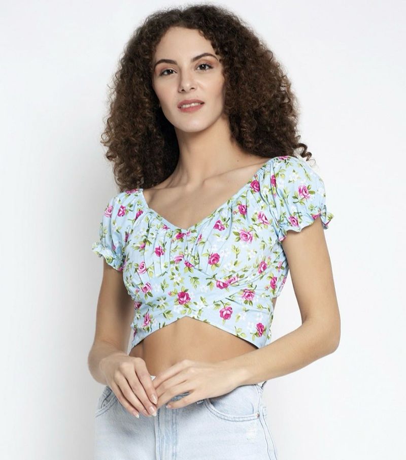 Elevanto Cute Crop Top