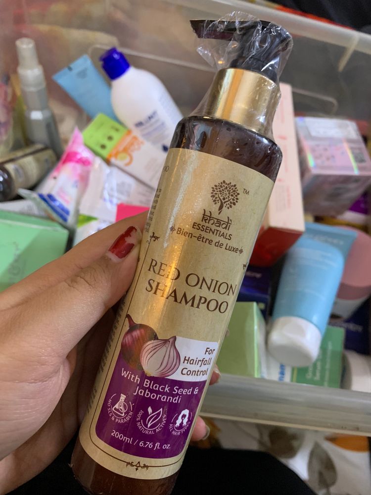 Khadi Essentials Red Onion Shampoo