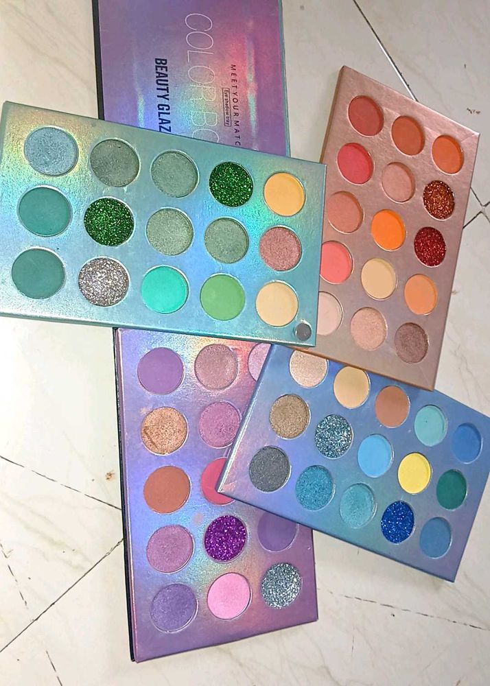 beauty glazed Colorful Eyeshadow Palettes