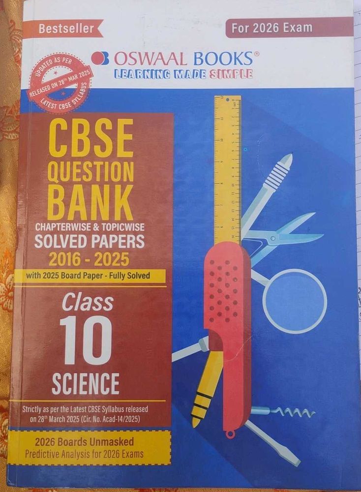 CBSE Class 10 Science Book (Guide, Refrence)