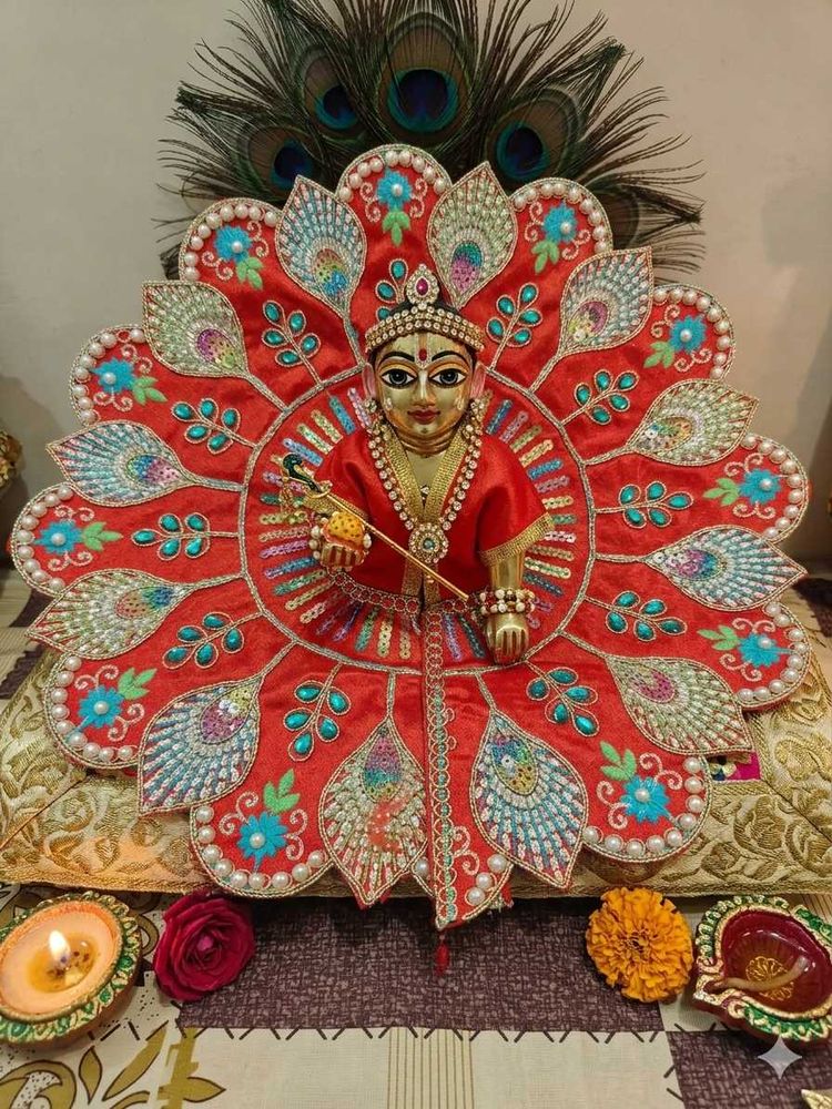 Beautiful designer dress for laddu gopal ji