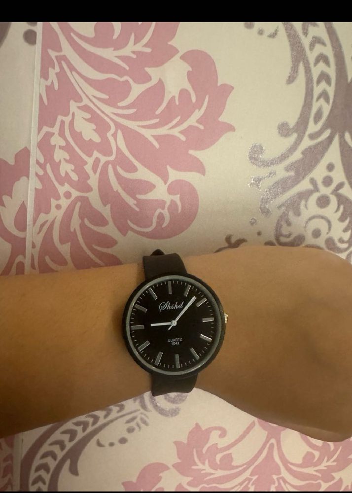 Stylish Black Analog Watch