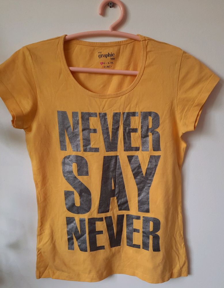 NEVER SAY NEVAR women's tshirt