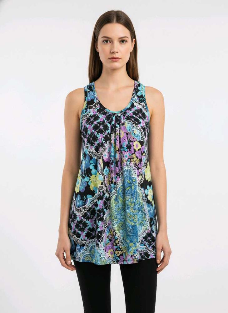 Floral Print Tank Top