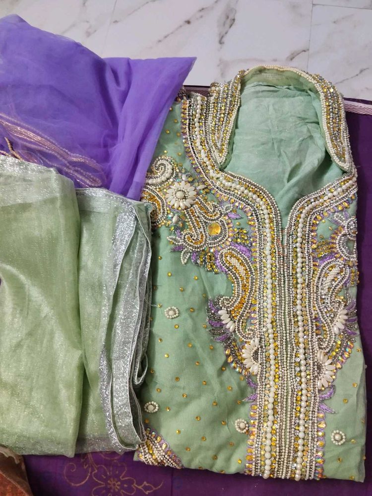 Designer Kurta Set with Dupatta