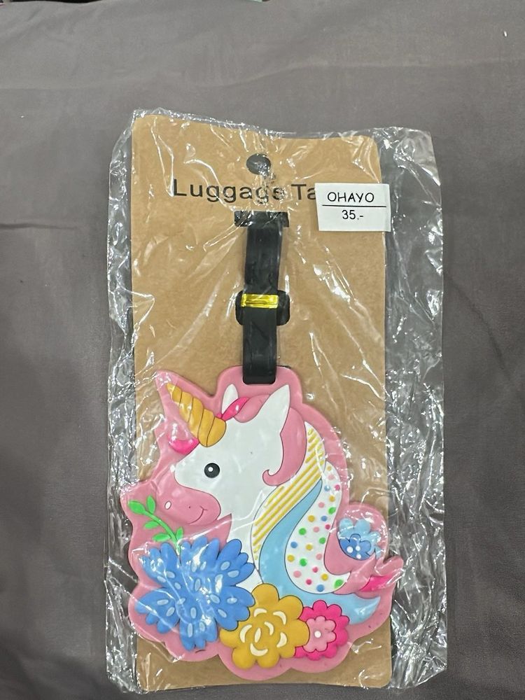 Cute Unicorn Luggage Tag