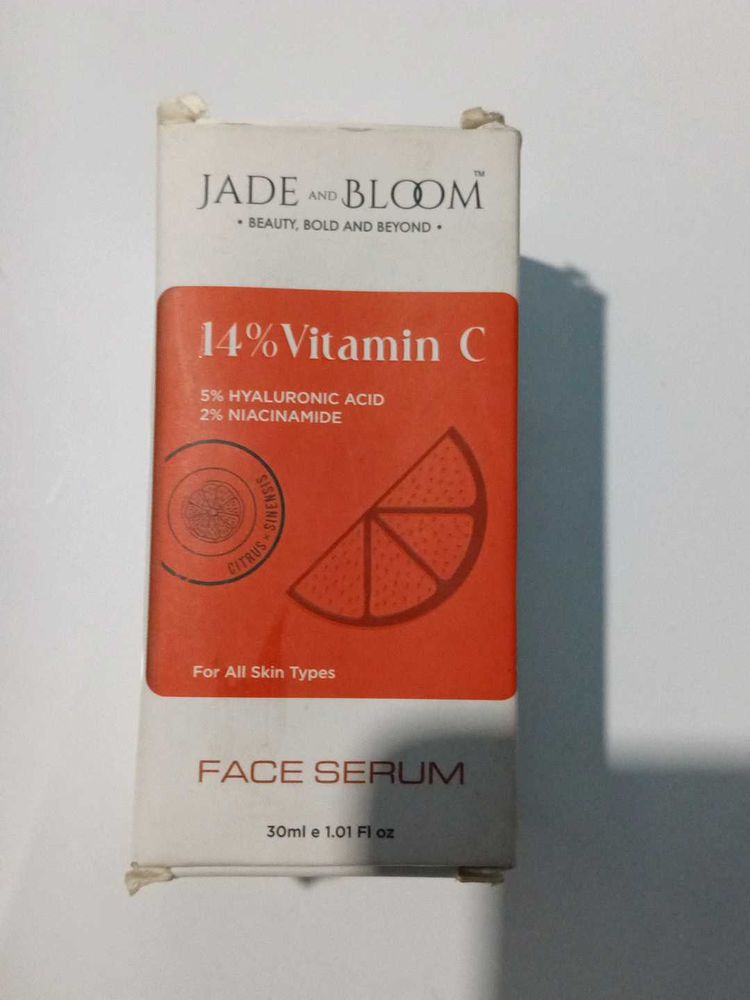 Jade &amp; Bloom 14% Vitamin C Face Serum