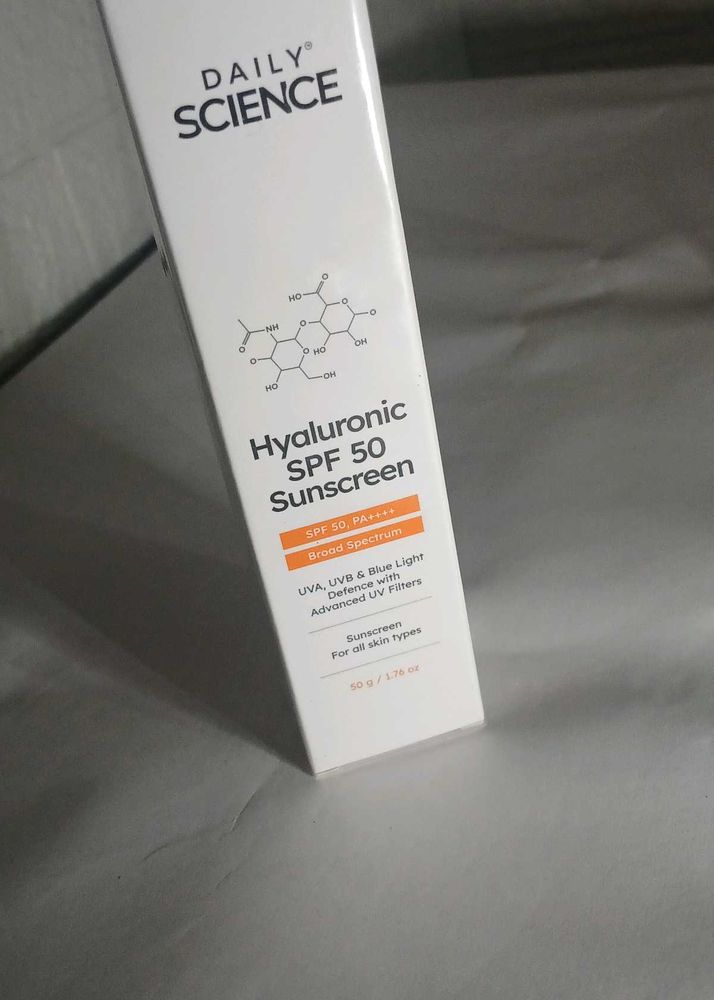 Daily Science Hyaluronic SPF 50 Sunscreen