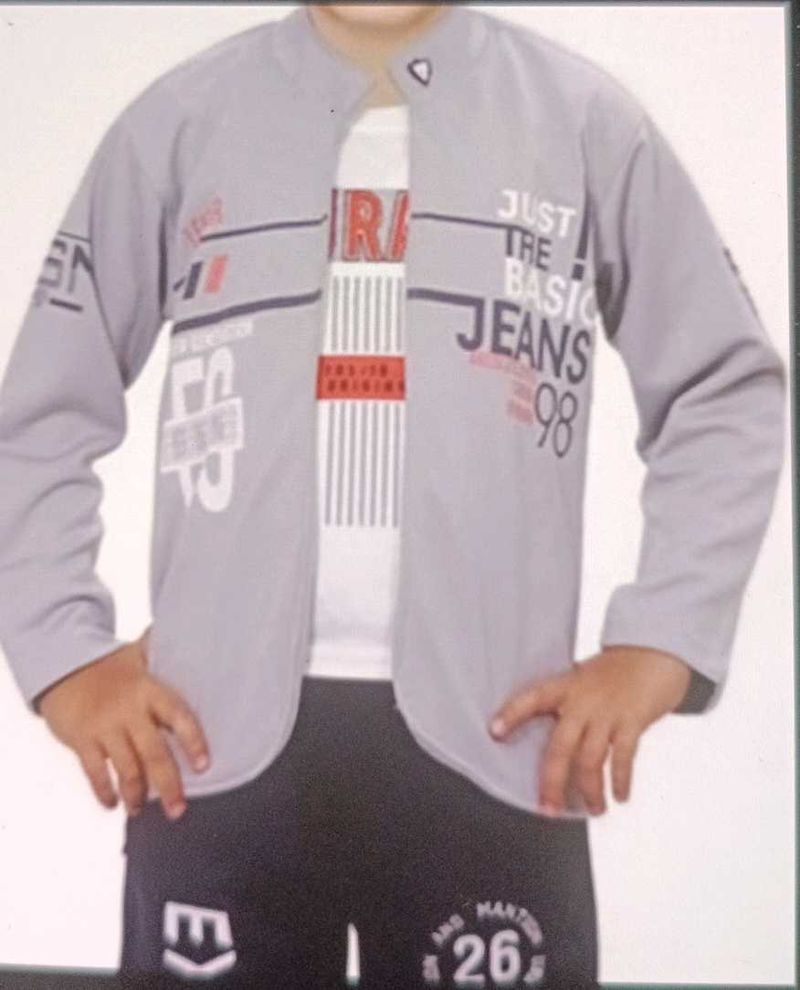 Boys Grey Coat