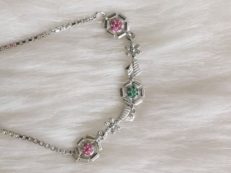 Pure Silver Bracelet For Womens Nd Girls