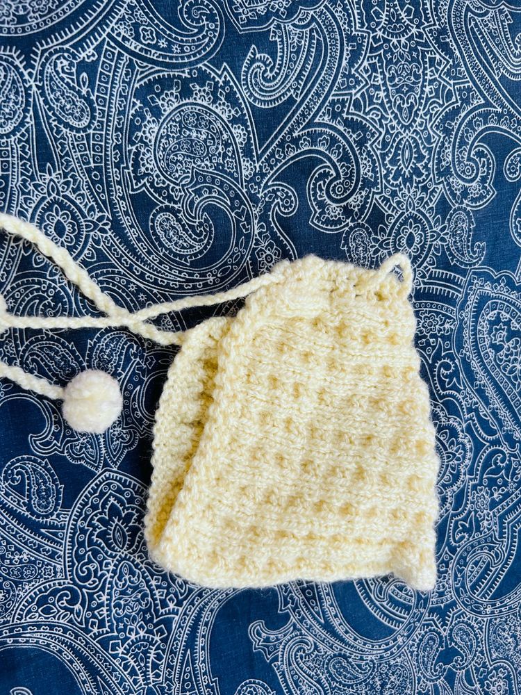 Hand-knitted Baby Hat