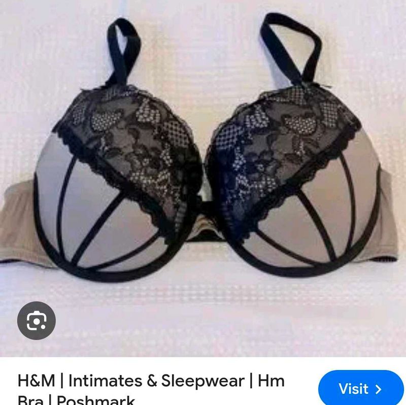 Lace Detail H&amp;M Bra With Sexy Penty