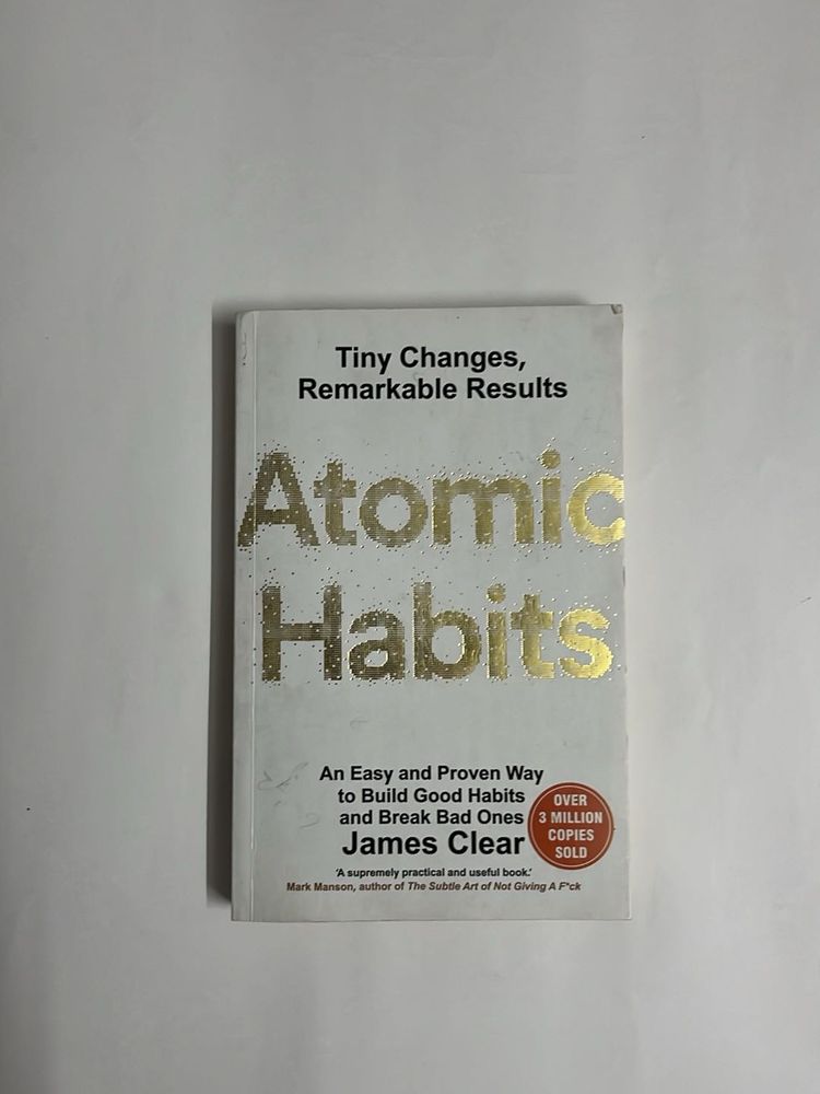 Atomic Habits by James Clear Book