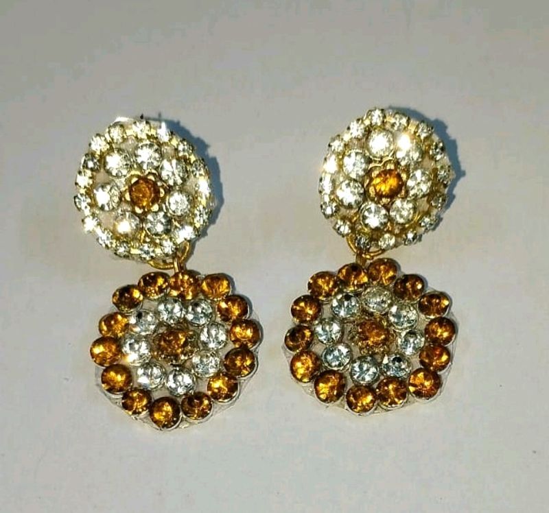 Eyer rings Fancy unique two layers