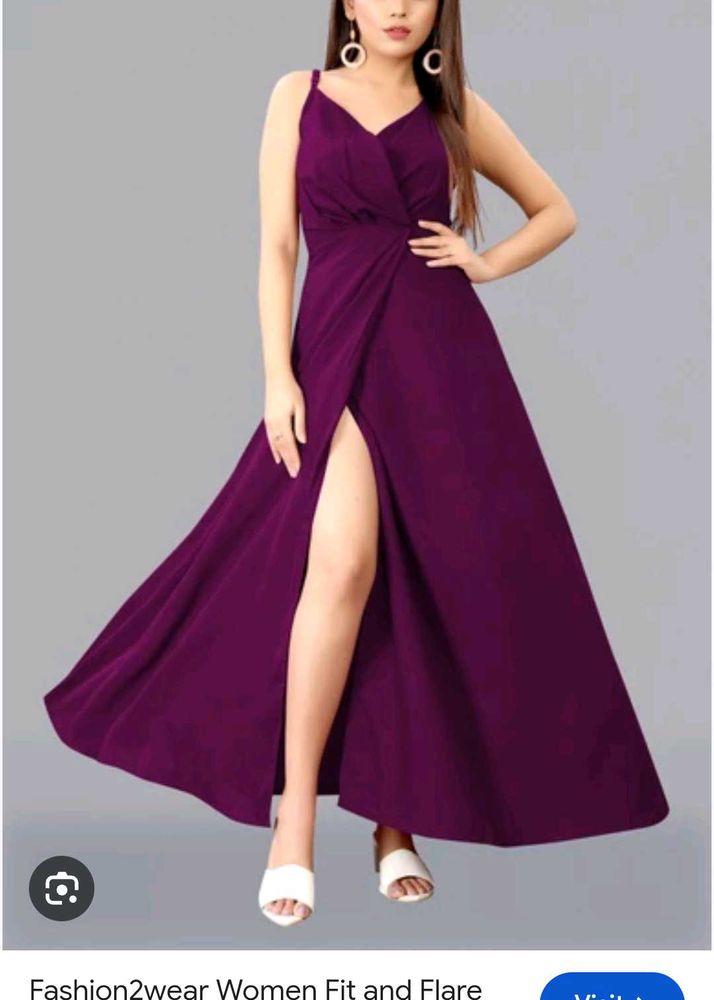 A-line dress