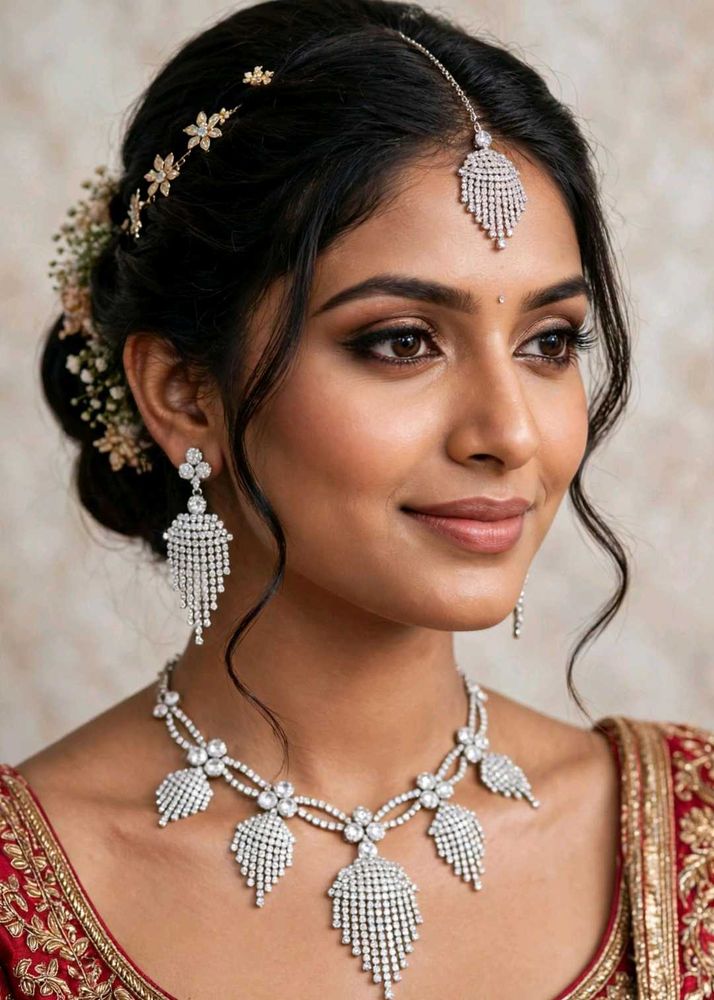 Exquisite Crystal Jewellery Set