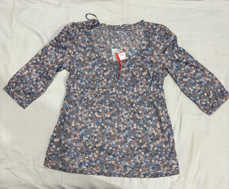 Floral Print Top