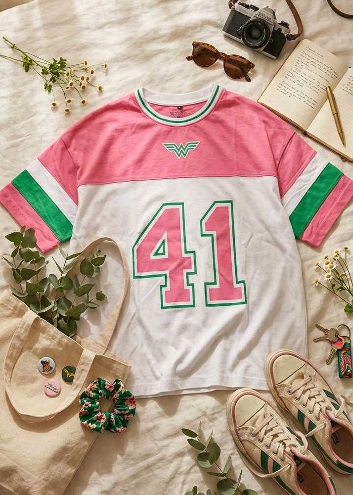 Wonder Woman "41" Jersey T-Shirt