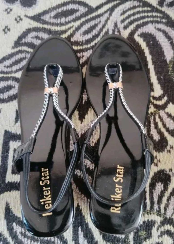 Stylish Black Sandals NEGOTIABLE