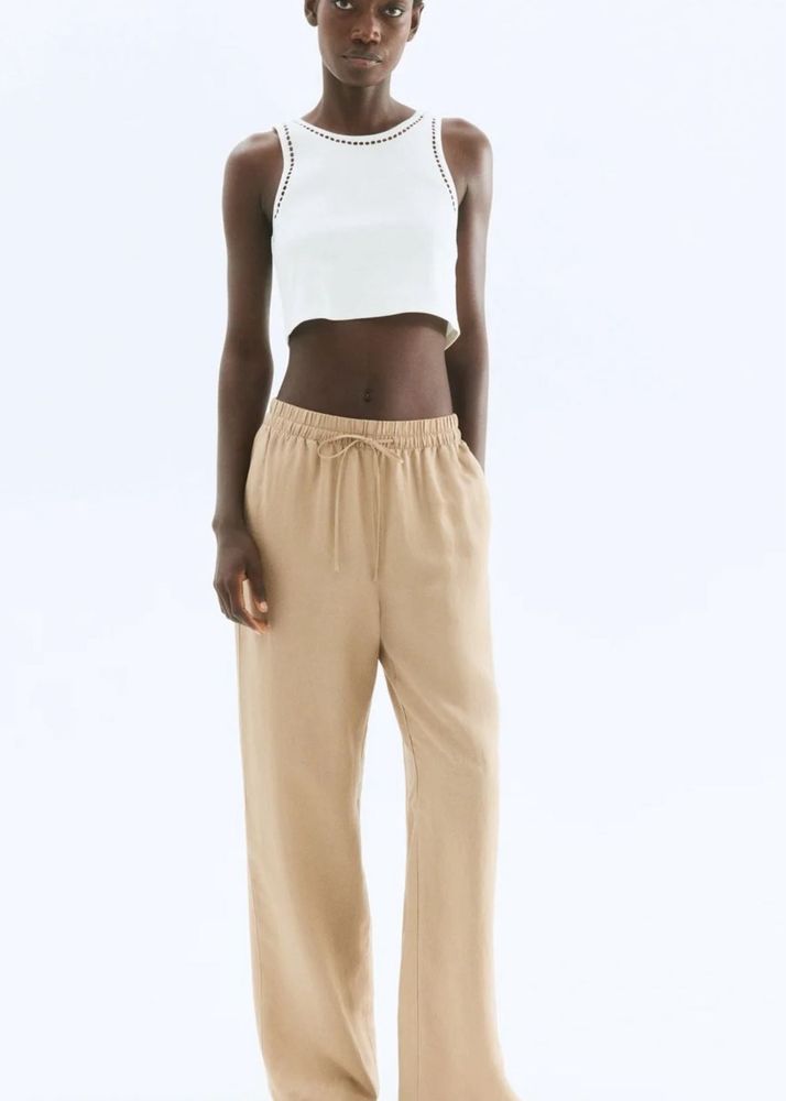 H&amp;M Linen blend trouser