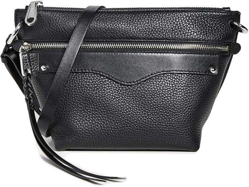 Rebecca Minkoff Black Leather Crossbody Bag